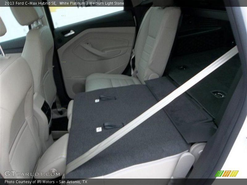 White Platinum / Medium Light Stone 2013 Ford C-Max Hybrid SE