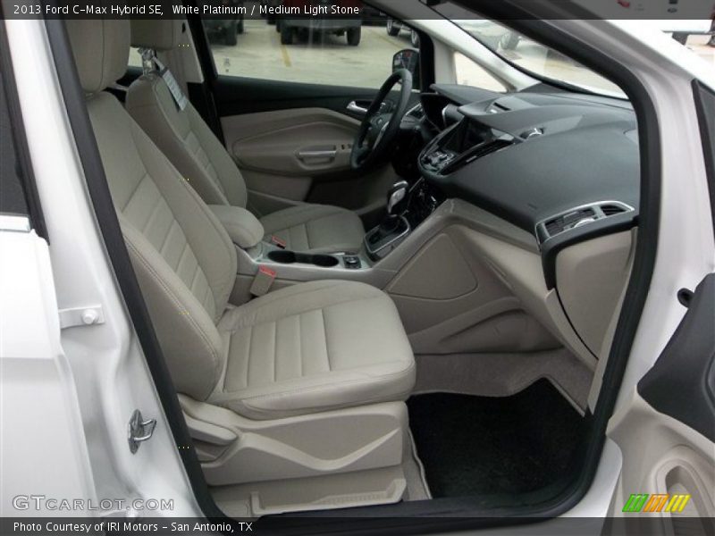 White Platinum / Medium Light Stone 2013 Ford C-Max Hybrid SE