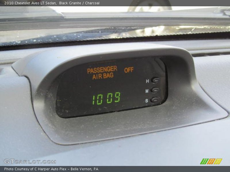 Black Granite / Charcoal 2010 Chevrolet Aveo LT Sedan