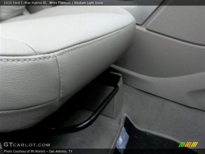 White Platinum / Medium Light Stone 2013 Ford C-Max Hybrid SE