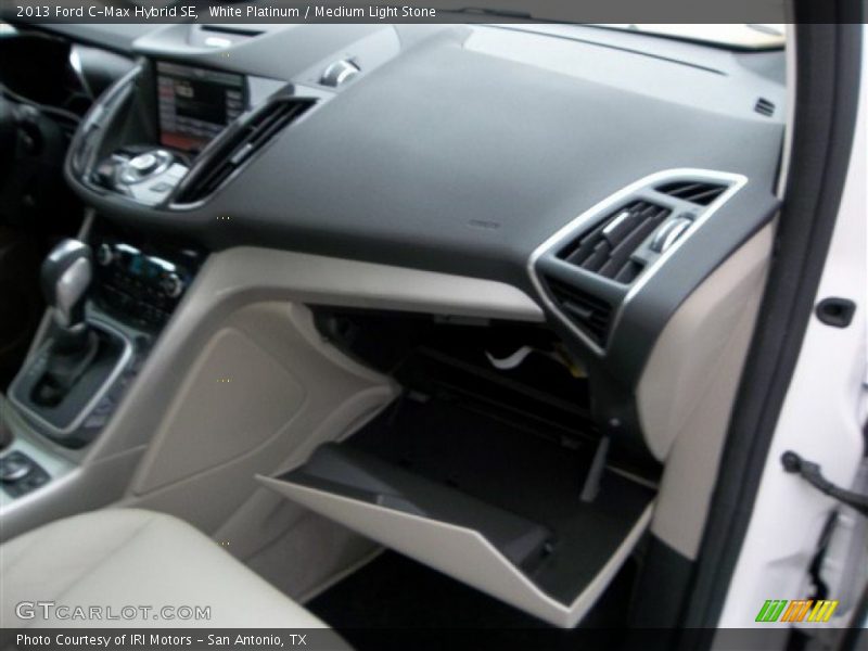 White Platinum / Medium Light Stone 2013 Ford C-Max Hybrid SE