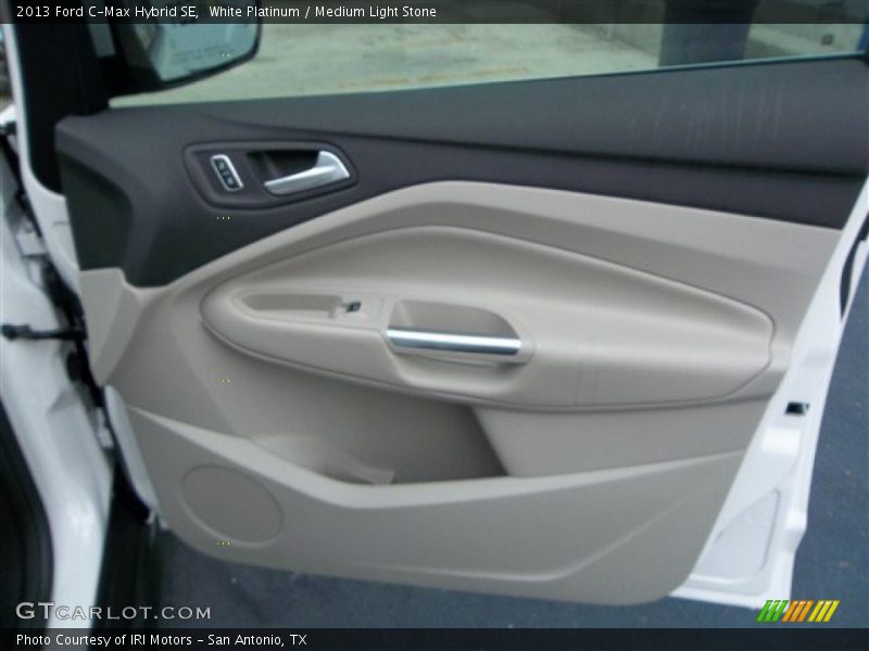 White Platinum / Medium Light Stone 2013 Ford C-Max Hybrid SE