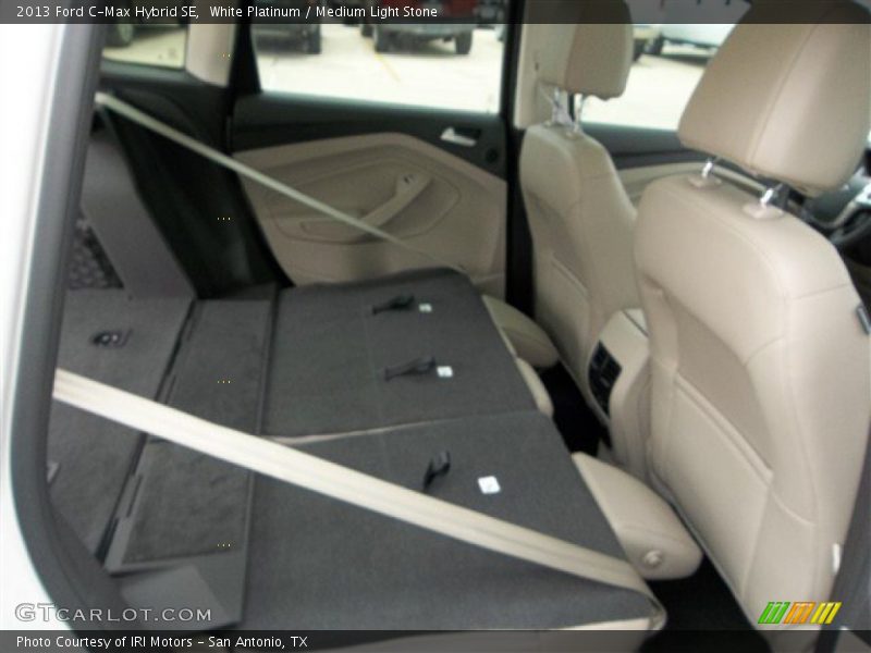 White Platinum / Medium Light Stone 2013 Ford C-Max Hybrid SE
