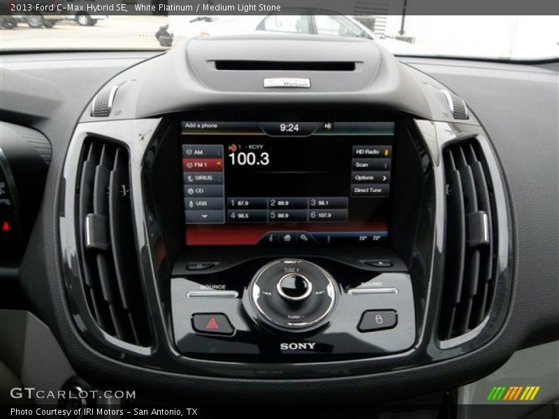 Controls of 2013 C-Max Hybrid SE