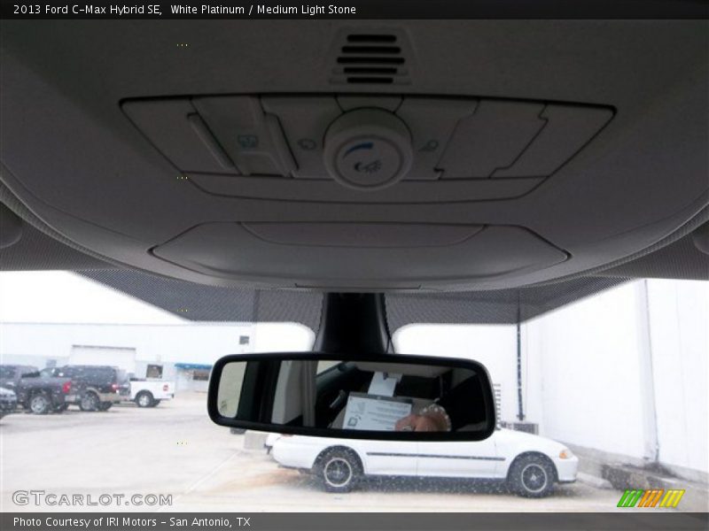 White Platinum / Medium Light Stone 2013 Ford C-Max Hybrid SE