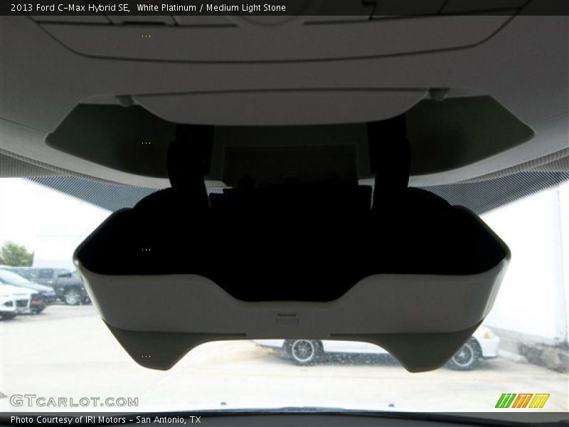 White Platinum / Medium Light Stone 2013 Ford C-Max Hybrid SE