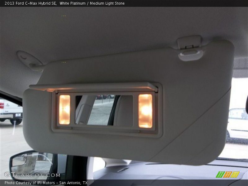 White Platinum / Medium Light Stone 2013 Ford C-Max Hybrid SE