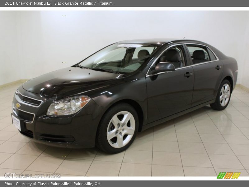 Black Granite Metallic / Titanium 2011 Chevrolet Malibu LS