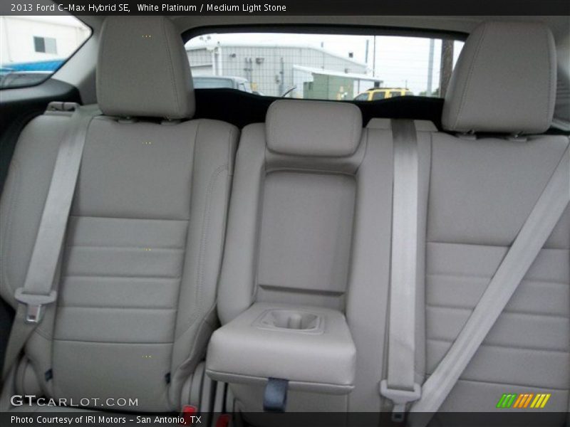 White Platinum / Medium Light Stone 2013 Ford C-Max Hybrid SE