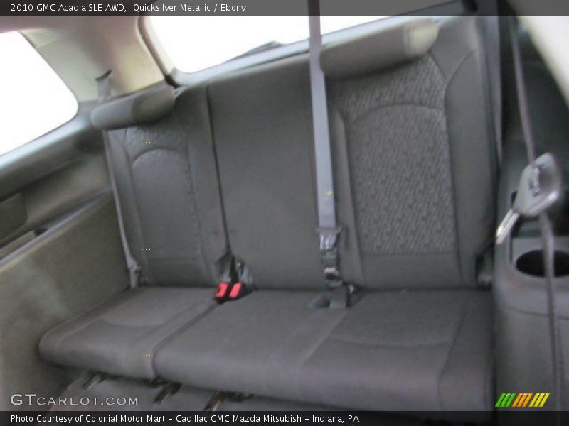 Quicksilver Metallic / Ebony 2010 GMC Acadia SLE AWD