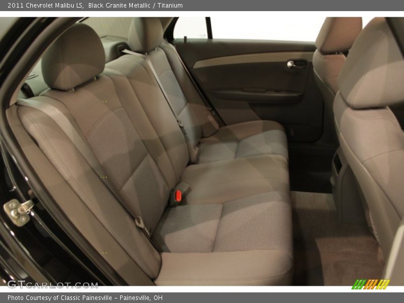 Black Granite Metallic / Titanium 2011 Chevrolet Malibu LS