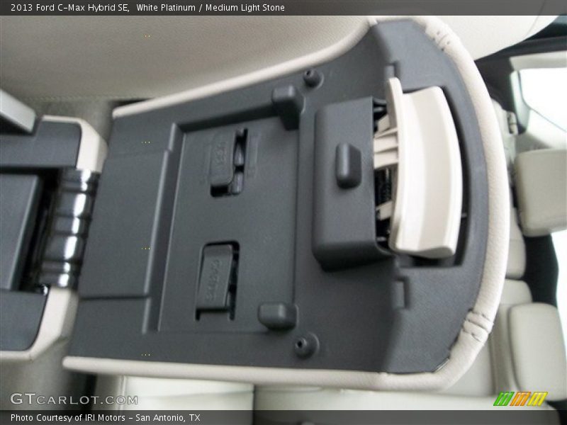 White Platinum / Medium Light Stone 2013 Ford C-Max Hybrid SE