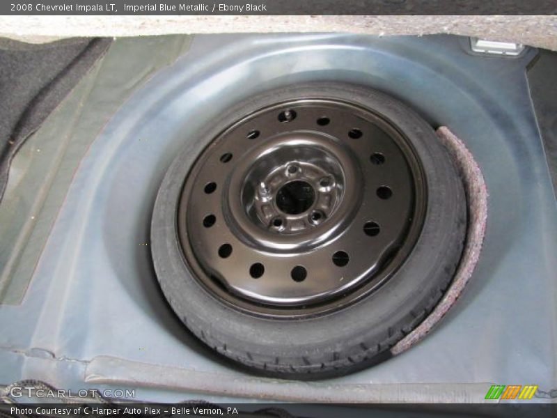 Imperial Blue Metallic / Ebony Black 2008 Chevrolet Impala LT
