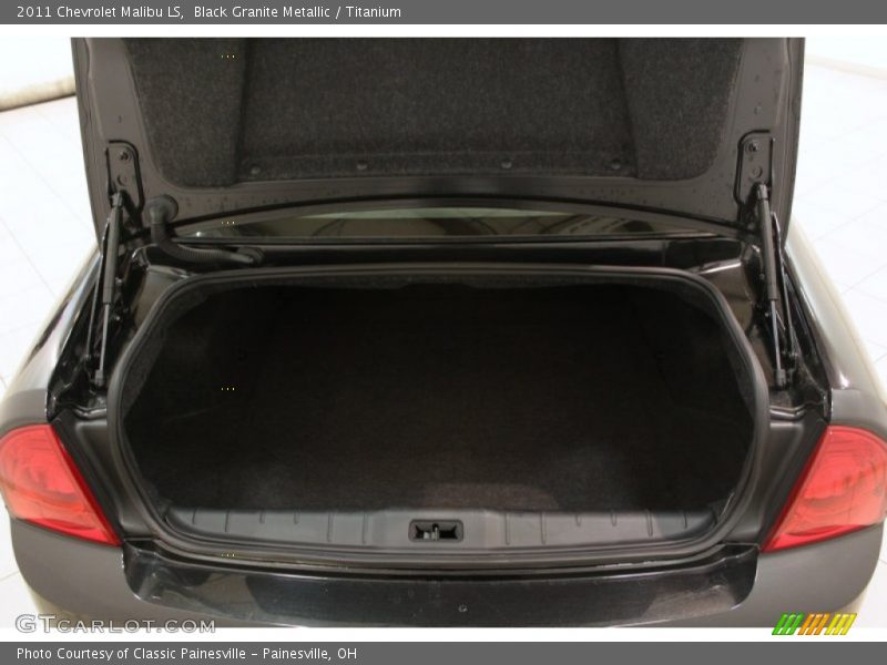 Black Granite Metallic / Titanium 2011 Chevrolet Malibu LS