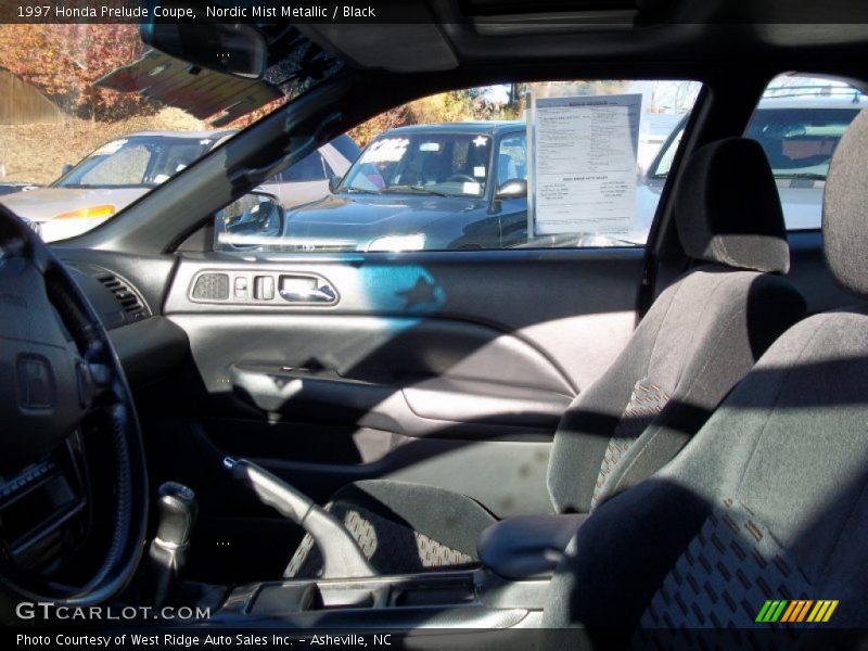 Nordic Mist Metallic / Black 1997 Honda Prelude Coupe