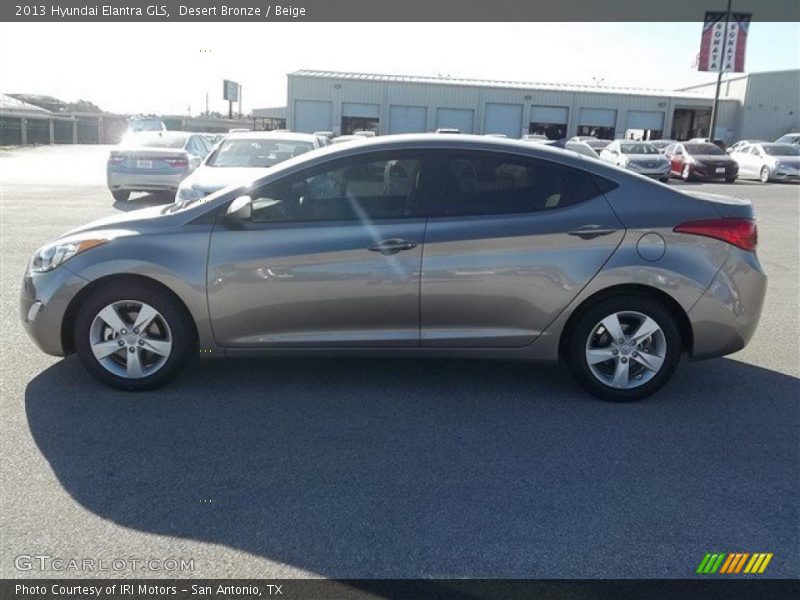 Desert Bronze / Beige 2013 Hyundai Elantra GLS