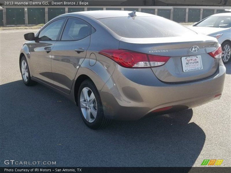 Desert Bronze / Beige 2013 Hyundai Elantra GLS