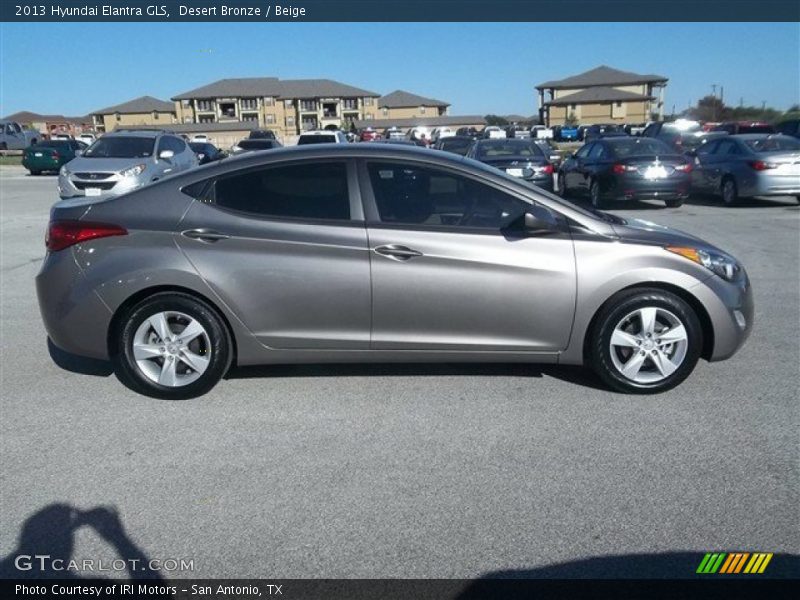 Desert Bronze / Beige 2013 Hyundai Elantra GLS
