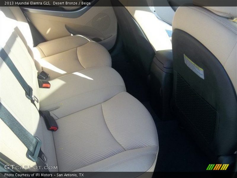 Desert Bronze / Beige 2013 Hyundai Elantra GLS