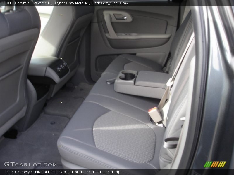 Cyber Gray Metallic / Dark Gray/Light Gray 2012 Chevrolet Traverse LS
