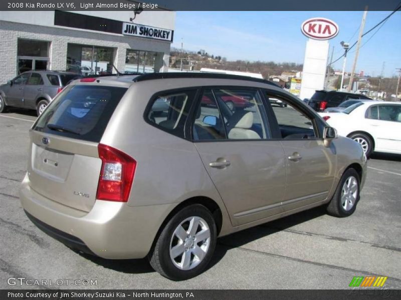 Light Almond Beige / Beige 2008 Kia Rondo LX V6