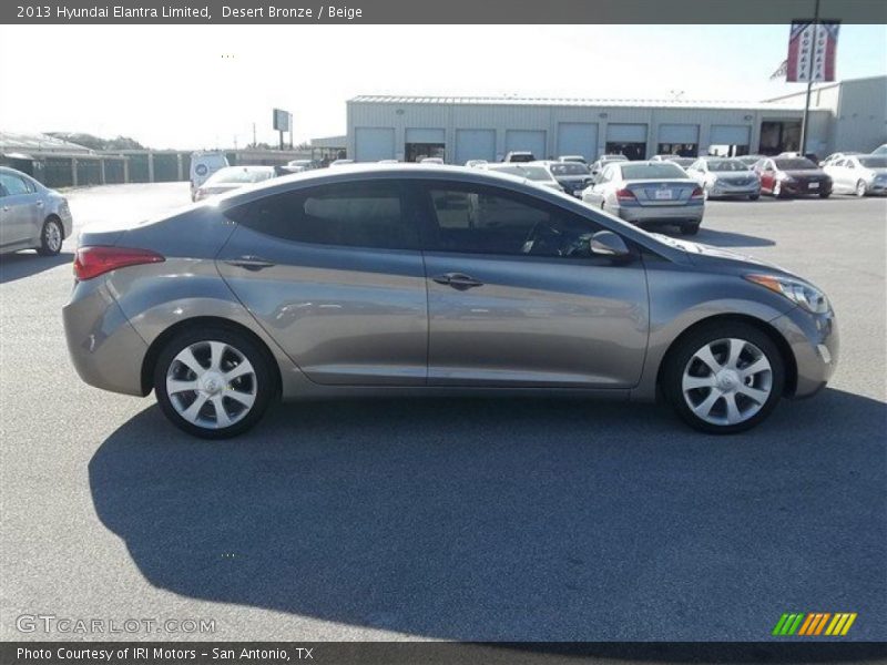 Desert Bronze / Beige 2013 Hyundai Elantra Limited