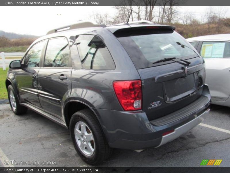 Cyber Gray Metallic / Ebony 2009 Pontiac Torrent AWD