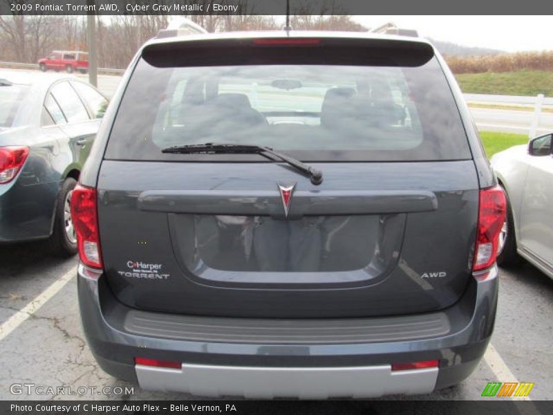 Cyber Gray Metallic / Ebony 2009 Pontiac Torrent AWD
