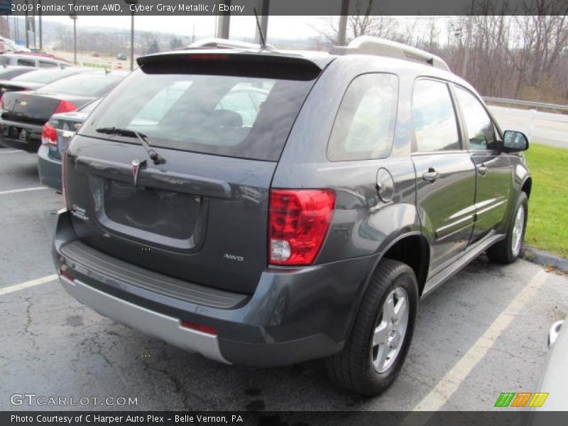 Cyber Gray Metallic / Ebony 2009 Pontiac Torrent AWD