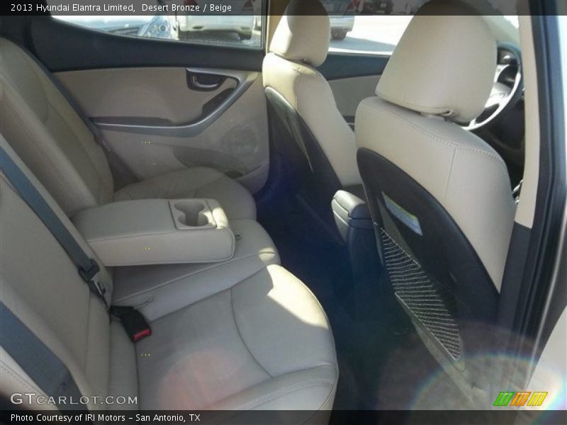 Desert Bronze / Beige 2013 Hyundai Elantra Limited