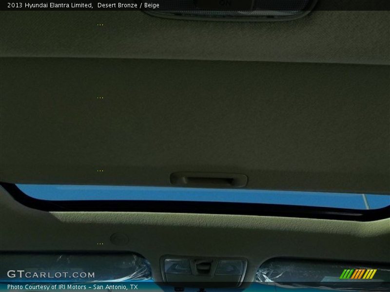 Desert Bronze / Beige 2013 Hyundai Elantra Limited