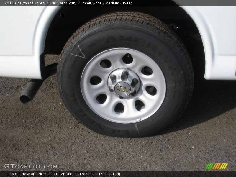 Summit White / Medium Pewter 2013 Chevrolet Express 1500 Cargo Van