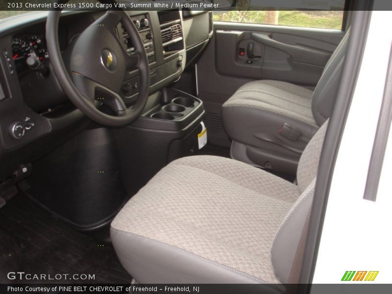 Summit White / Medium Pewter 2013 Chevrolet Express 1500 Cargo Van