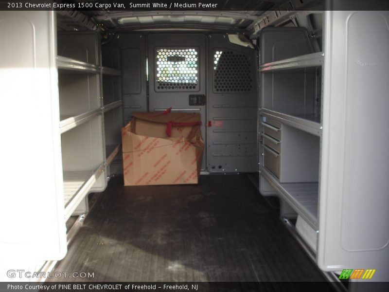 Summit White / Medium Pewter 2013 Chevrolet Express 1500 Cargo Van