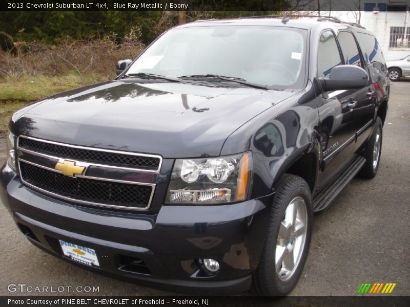 Blue Ray Metallic / Ebony 2013 Chevrolet Suburban LT 4x4