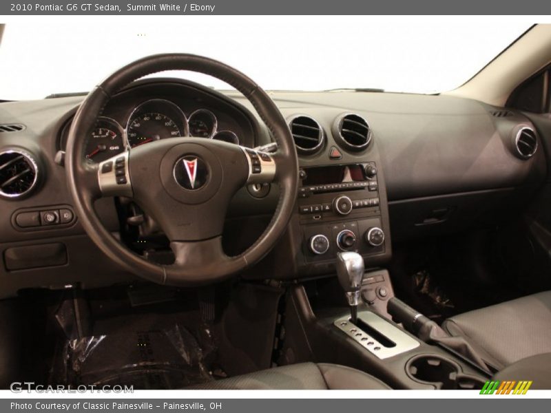 Dashboard of 2010 G6 GT Sedan
