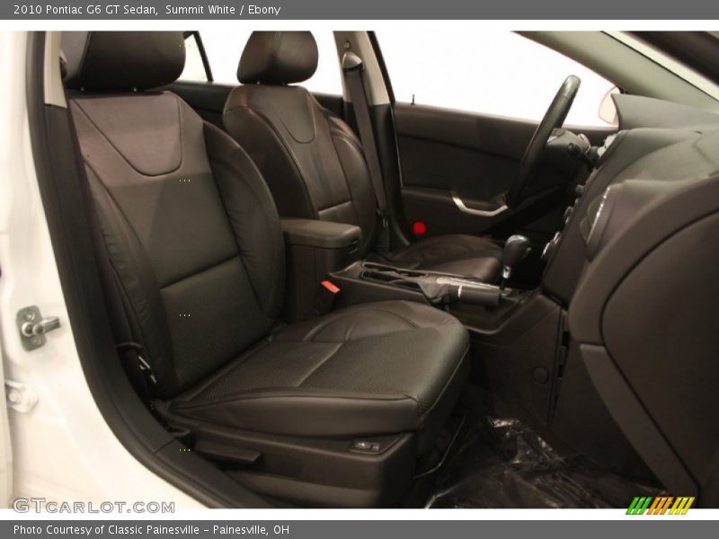 Summit White / Ebony 2010 Pontiac G6 GT Sedan