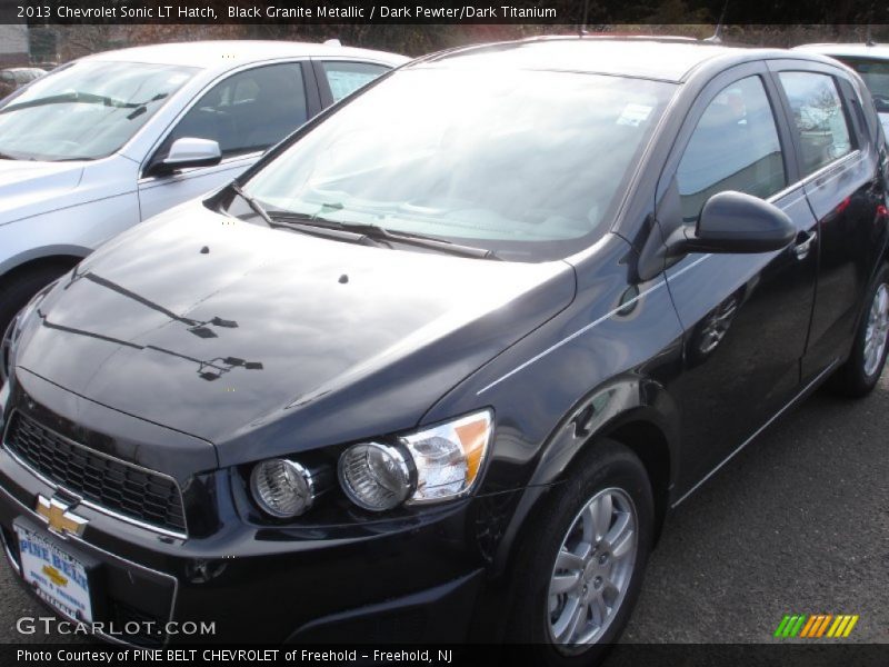 Black Granite Metallic / Dark Pewter/Dark Titanium 2013 Chevrolet Sonic LT Hatch