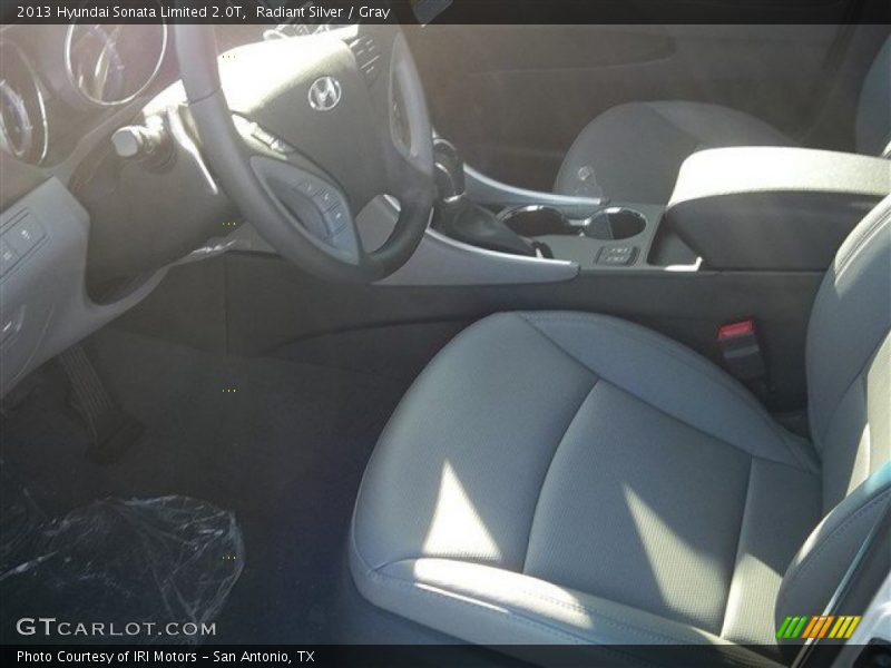 Radiant Silver / Gray 2013 Hyundai Sonata Limited 2.0T