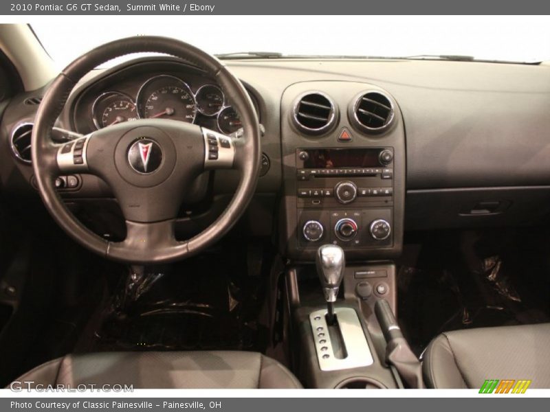 Dashboard of 2010 G6 GT Sedan