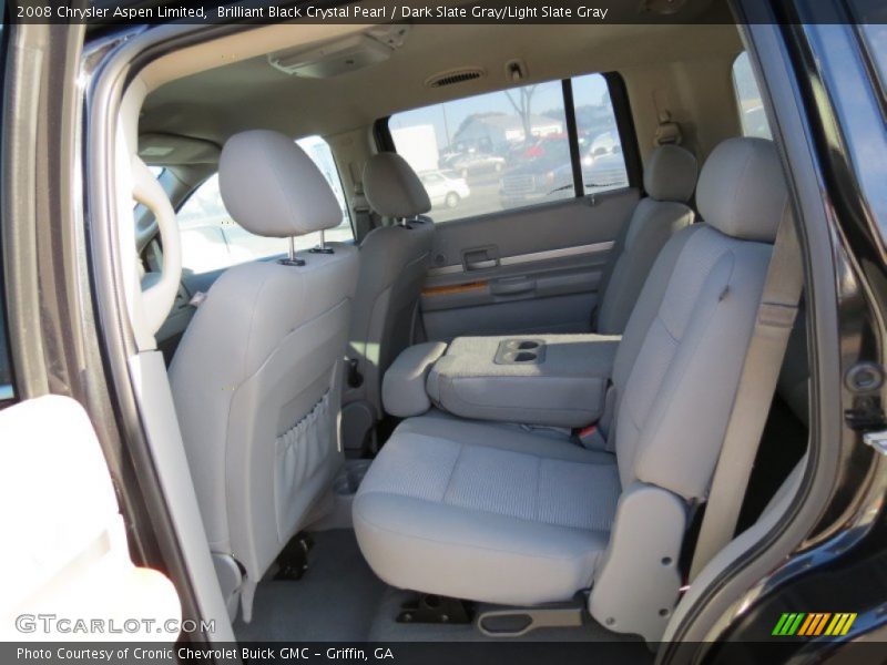 Brilliant Black Crystal Pearl / Dark Slate Gray/Light Slate Gray 2008 Chrysler Aspen Limited