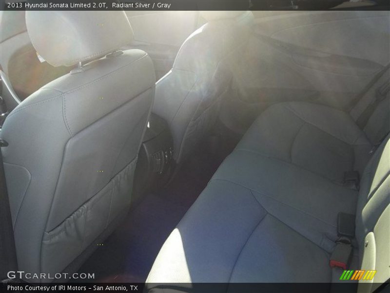 Radiant Silver / Gray 2013 Hyundai Sonata Limited 2.0T