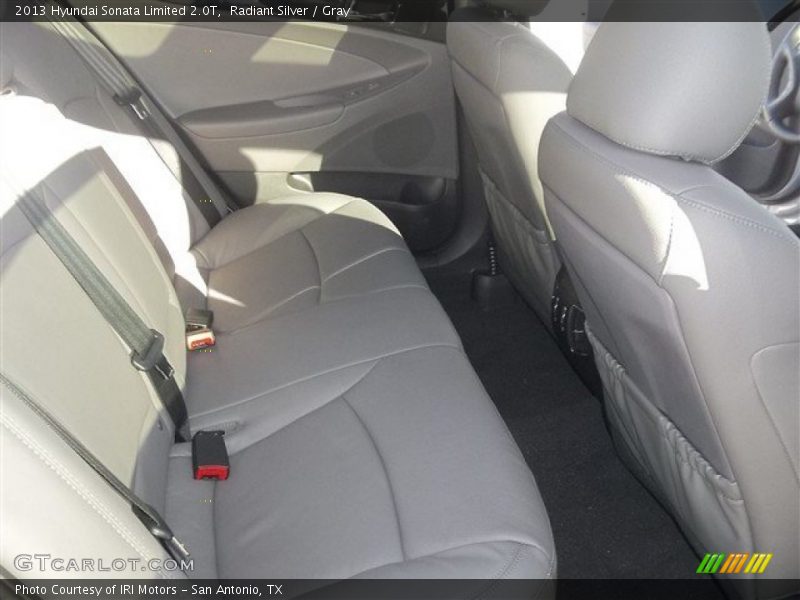 Radiant Silver / Gray 2013 Hyundai Sonata Limited 2.0T