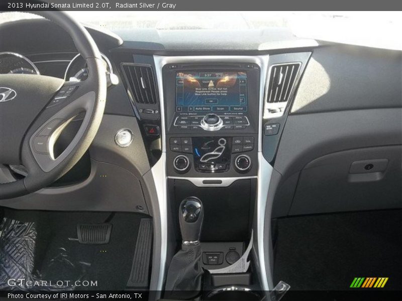 Radiant Silver / Gray 2013 Hyundai Sonata Limited 2.0T