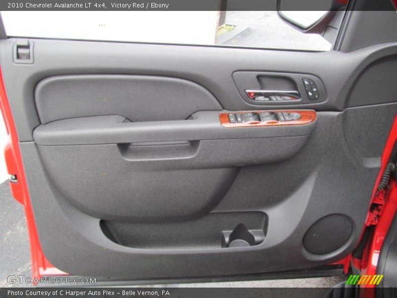 Victory Red / Ebony 2010 Chevrolet Avalanche LT 4x4
