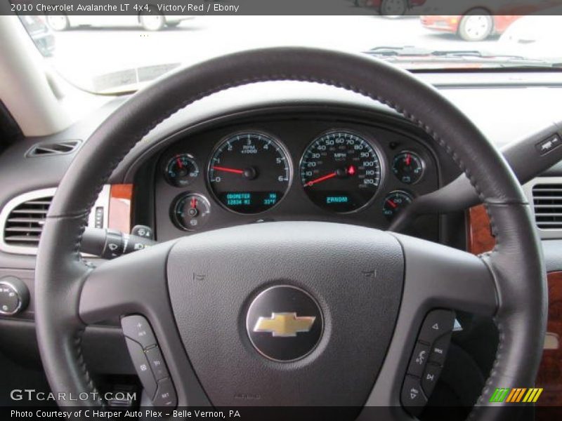 Victory Red / Ebony 2010 Chevrolet Avalanche LT 4x4