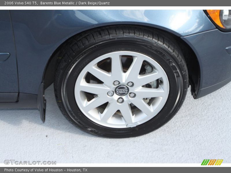 Barents Blue Metallic / Dark Beige/Quartz 2006 Volvo S40 T5