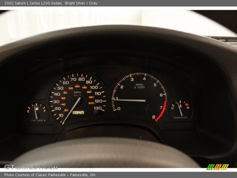 Bright Silver / Gray 2002 Saturn L Series L200 Sedan