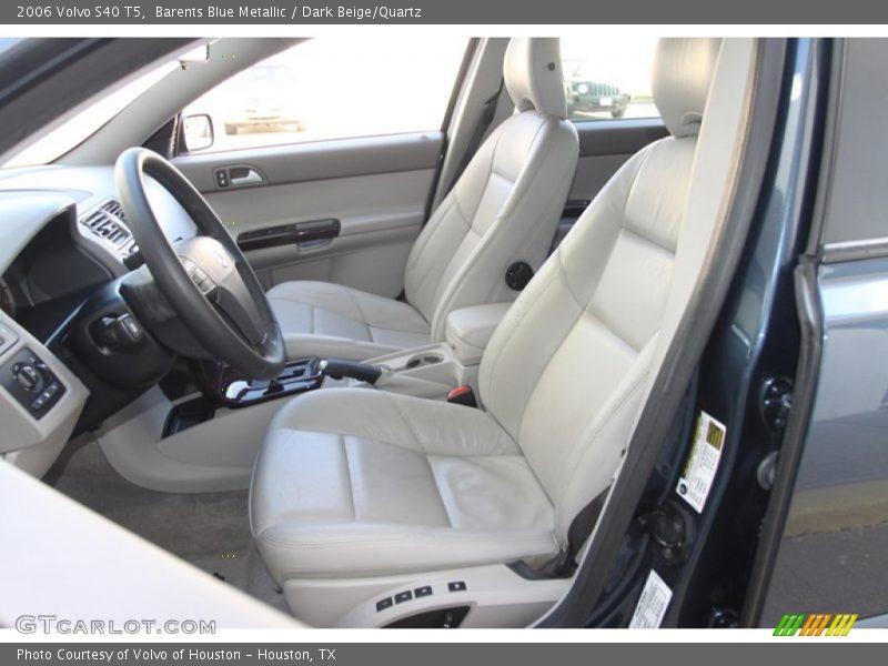 Barents Blue Metallic / Dark Beige/Quartz 2006 Volvo S40 T5