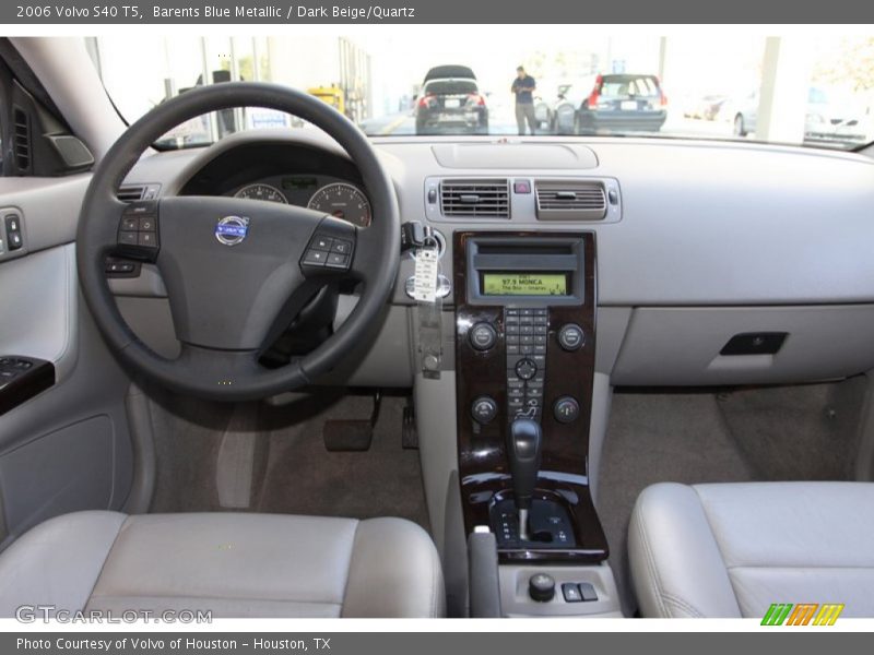 Barents Blue Metallic / Dark Beige/Quartz 2006 Volvo S40 T5